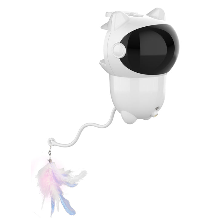 The Ultimate 3-in-1 Smart Interactive LED Laser Cat Toy: Endless Fun for Your Feline Friend!