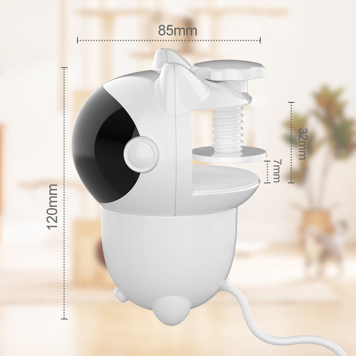 The Ultimate 3-in-1 Smart Interactive LED Laser Cat Toy: Endless Fun for Your Feline Friend!