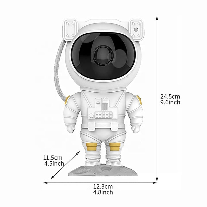 Astronaut Galaxy Projector: Explore the Cosmos from Your Room - Star Nebula Night Light with Remote & Timer