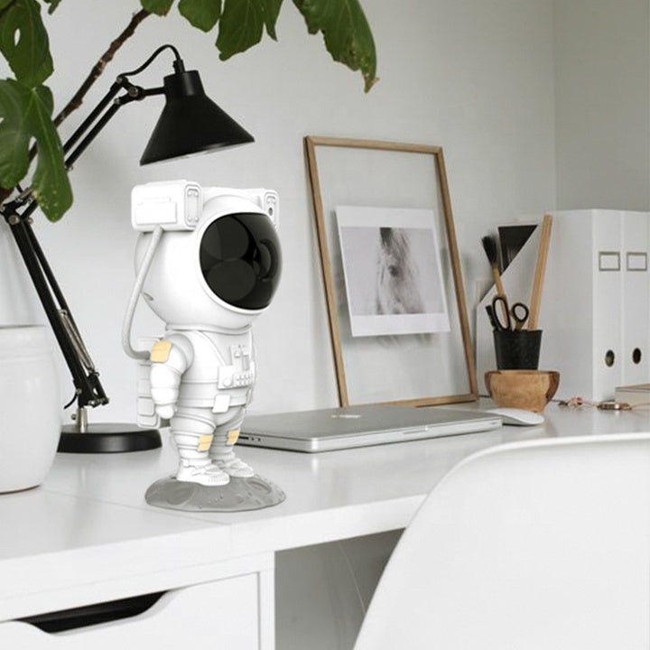 Astronaut Galaxy Projector: Explore the Cosmos from Your Room - Star Nebula Night Light with Remote & Timer